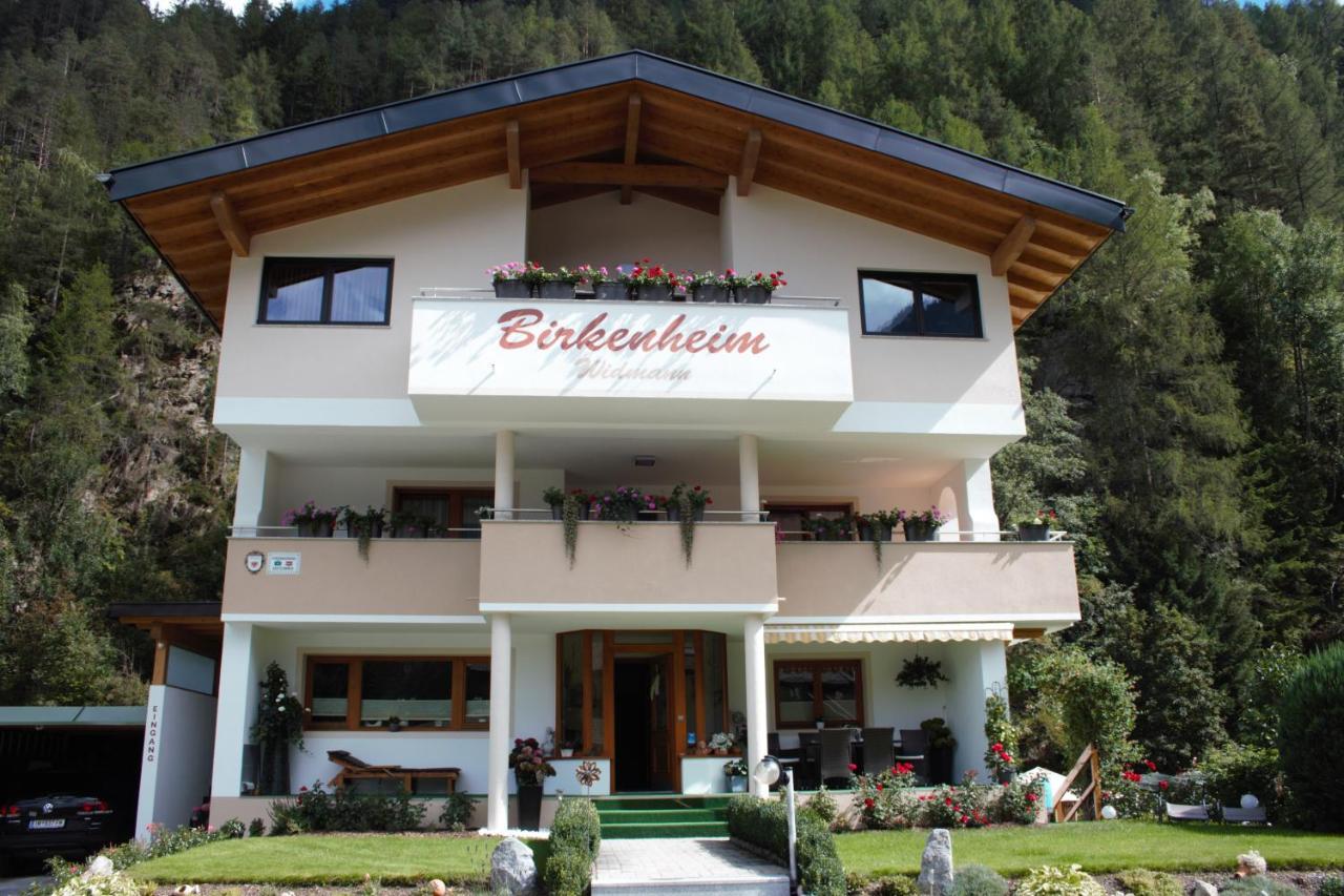 Hotel Birkenheim Widmann Längenfeld Zewnętrze zdjęcie